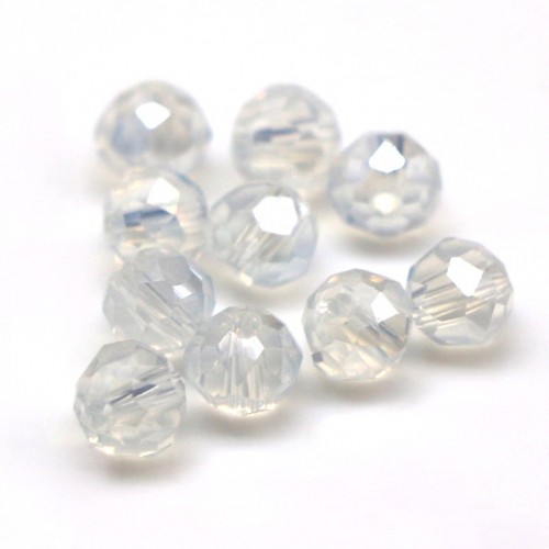 Бусины рондели 4*3мм (лунный камень)